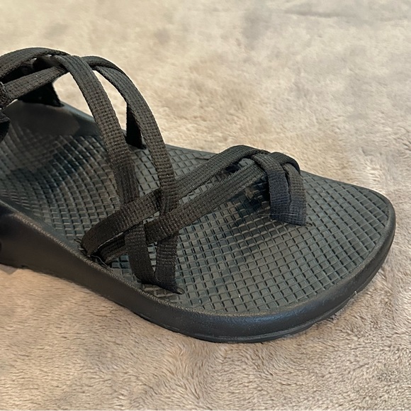 Chaco X2 Cloud Black Strappy Sandal size 6 - Picture 10 of 12